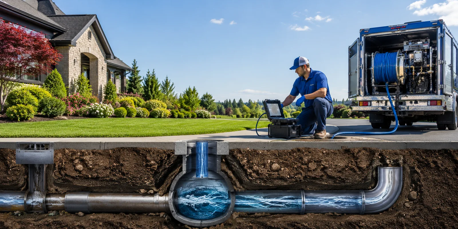 Drainage restoration information for Nelsonville, WI